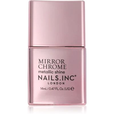 Nails Inc. Mirror Chrome lac de unghii lucios culoare You're being Chromatic 14 ml Nails Inc. Mirror Chrome lac de unghii lucios culoare You're being Chromatic 14 ml