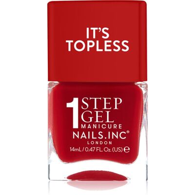 Nails Inc. It’s Topless lac de unghii gel cu efect de durată nuanța Kendall - Lac de unghii Nails Inc. It’s Topless lac de unghii gel cu efect de durată nuanța Kendall - Lac de unghii