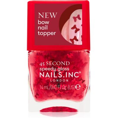 Nails Inc. 45 Second Speedy Gloss lac de unghii cu uscare rapida culoare Bonnie 14 ml Nails Inc. 45 Second Speedy Gloss lac de unghii cu uscare rapida culoare Bonnie 14 ml