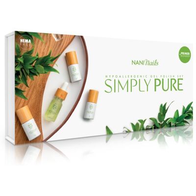 NaniNails Simly Pure set cadou pentru unghii pentru femei NaniNails Simly Pure set cadou pentru unghii pentru femei