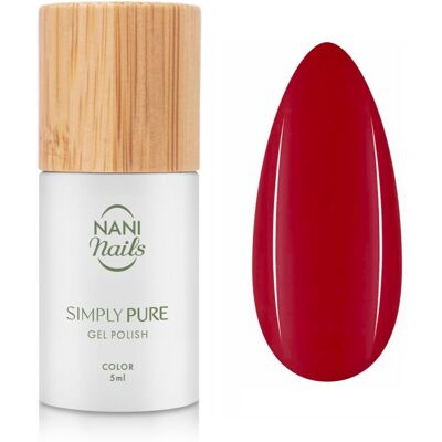 NaniNails Simly Pure unghii cu gel folosind UV / lampă cu LED culoare Dark Rose 5 ml NaniNails Simly Pure unghii cu gel folosind UV / lampă cu LED culoare Dark Rose 5 ml