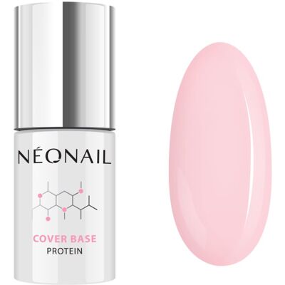 NEONAIL Cover Base Protein baza gel pentru unghii culoare Nude Rose 7.2 ml NEONAIL Cover Base Protein baza gel pentru unghii culoare Nude Rose 7.2 ml