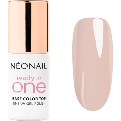 NEONAIL Ready In One 3in1 UV Gel Polish lac de unghii sub forma de gel cu pulbere de diamante culoare 04 One Soft Beige 7.2 ml NEONAIL Ready In One 3in1 UV Gel Polish lac de unghii sub forma de gel cu pulbere de diamante culoare 04 One Soft Beige 7.2 ml