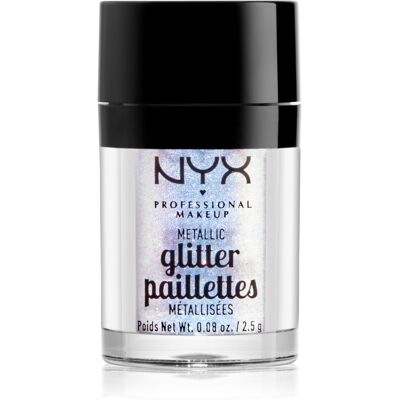 NYX Professional Makeup Glitter Goals sclipici metalic pentru față și corp culoare 05 Lumi-lite 2.5 g NYX Professional Makeup Glitter Goals sclipici metalic pentru față și corp culoare 05 Lumi-lite 2.5 g