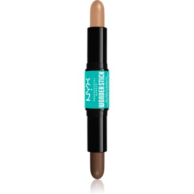 NYX Professional Makeup Wonder Stick Medium Tan Contur - Dublu Față 8g NYX Professional Makeup Wonder Stick Medium Tan Contur - Dublu Față 8g