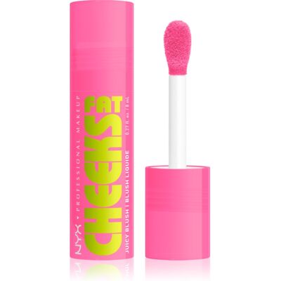 NYX Professional Makeup Fat Cheeks Juicy Blush fard de obraz lichid culoare 04 Dragon Fruit Drip 8 ml NYX Professional Makeup Fat Cheeks Juicy Blush fard de obraz lichid culoare 04 Dragon Fruit Drip 8 ml
