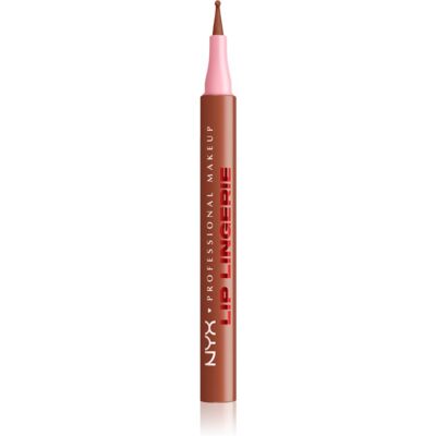 NYX Professional Makeup Lip Lingerie repara buzele pentru un efect de lunga durata culoare 02 Naughty Nude 1 ml NYX Professional Makeup Lip Lingerie repara buzele pentru un efect de lunga durata culoare 02 Naughty Nude 1 ml
