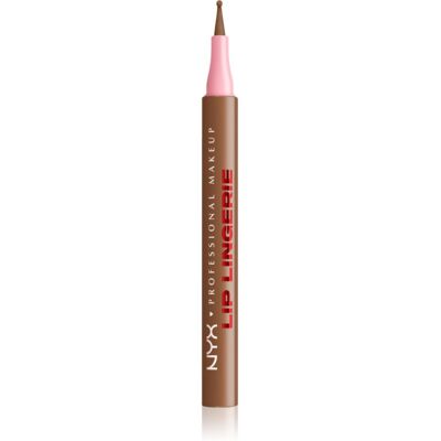 NYX Professional Makeup Lip Lingerie repara buzele pentru un efect de lunga durata culoare 04 Steamy Spice 1 ml NYX Professional Makeup Lip Lingerie repara buzele pentru un efect de lunga durata culoare 04 Steamy Spice 1 ml