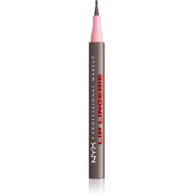 NYX Professional Makeup Lip Lingerie repara buzele pentru un efect de lunga durata culoare 12 Wild Side 1 ml NYX Professional Makeup Lip Lingerie repara buzele pentru un efect de lunga durata culoare 12 Wild Side 1 ml