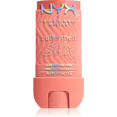 NYX Professional Makeup Buttermelt Glow Stix Stick Strălucire culoare 09 Melt Down 5 g NYX Professional Makeup Buttermelt Glow Stix Stick Strălucire culoare 09 Melt Down 5 g