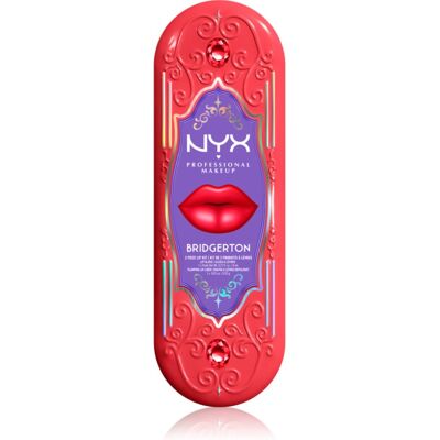 NYX Professional Makeup Bridgerton Royal Treasures set îngrijire buze culoare 01 2 buc NYX Professional Makeup Bridgerton Royal Treasures set îngrijire buze culoare 01 2 buc