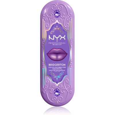 NYX Professional Makeup Bridgerton Royal Treasures set îngrijire buze culoare 02 2 buc NYX Professional Makeup Bridgerton Royal Treasures set îngrijire buze culoare 02 2 buc