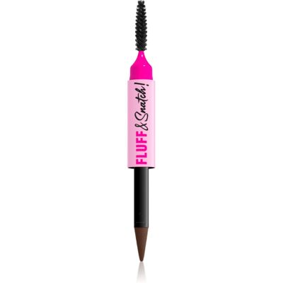 NYX Professional Makeup Fluff & Snatch creion pentru sprancene cu efect de pulbere culoare Brunette 1 g NYX Professional Makeup Fluff & Snatch creion pentru sprancene cu efect de pulbere culoare Brunette 1 g