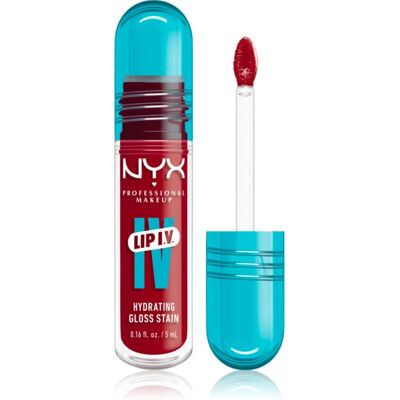 NYX Professional Makeup Lip IV luciu de buze rezistent cu efect de hidratare culoare Cherry Drenched 5 ml NYX Professional Makeup Lip IV luciu de buze rezistent cu efect de hidratare culoare Cherry Drenched 5 ml
