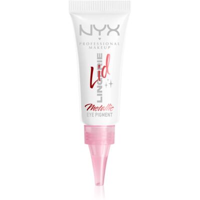 NYX Professional Makeup Lid Lingerie fard de pleoape cremos culoare Satin Silver 6 ml NYX Professional Makeup Lid Lingerie fard de pleoape cremos culoare Satin Silver 6 ml