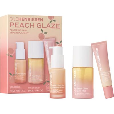 OLEHENRIKSEN Peach Glaze Plumping Trio set pentru îngrijirea tenului OLEHENRIKSEN Peach Glaze Plumping Trio set pentru îngrijirea tenului