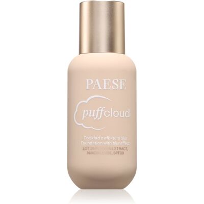 Paese Puff Cloud Foundation make-up ultra light SPF 20 culoare 00 Natural Beige 37 ml Paese Puff Cloud Foundation make-up ultra light SPF 20 culoare 00 Natural Beige 37 ml