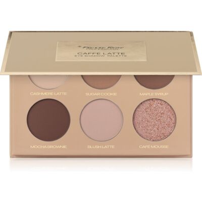Pierre René Mocha Mousse paletă cu farduri de ochi culoare Caffe Latte 6x1.3 g Pierre René Mocha Mousse paletă cu farduri de ochi culoare Caffe Latte 6x1.3 g