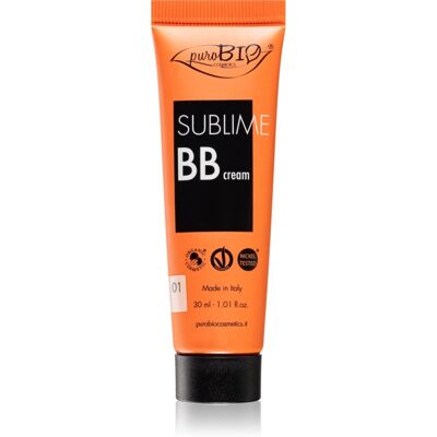 puroBIO Cosmetics Sublime crema hidratanta BB culoare 01 30 ml puroBIO Cosmetics Sublime crema hidratanta BB culoare 01 30 ml