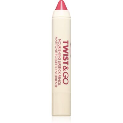 puroBIO Cosmetics Twist&Go ruj nutritiv in creion culoare Indian Pink 2.9 g puroBIO Cosmetics Twist&Go ruj nutritiv in creion culoare Indian Pink 2.9 g