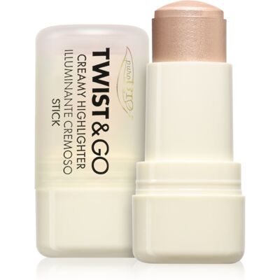 puroBIO Cosmetics Twist&Go crema de strălucire stick culoare 01 Sparkling Wine 5 g puroBIO Cosmetics Twist&Go crema de strălucire stick culoare 01 Sparkling Wine 5 g