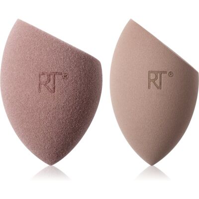Real Techniques New Nudes Bare Finish Sponge burete pentru machiaj 2 buc Real Techniques New Nudes Bare Finish Sponge burete pentru machiaj 2 buc