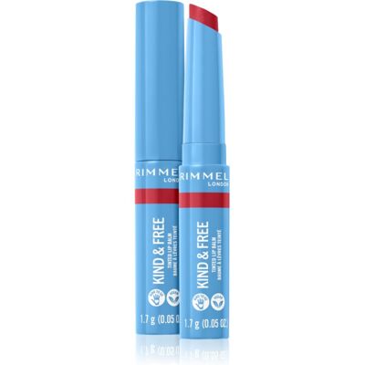 Rimmel Kind & Free balsam de buze colorat culoare 005 Turbo Red 1,7 g Rimmel Kind & Free balsam de buze colorat culoare 005 Turbo Red 1,7 g