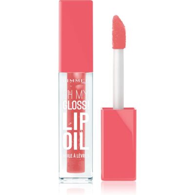 Rimmel Oh My Gloss! Lip Oil ulei pentru buze cu efect de hidratare culoare 006 So Rosy 4.5 ml Rimmel Oh My Gloss! Lip Oil ulei pentru buze cu efect de hidratare culoare 006 So Rosy 4.5 ml