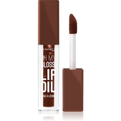 Rimmel Oh My Gloss! Lip Oil ulei pentru buze cu efect de hidratare culoare 010 Cappuccino Deep 4.5 ml Rimmel Oh My Gloss! Lip Oil ulei pentru buze cu efect de hidratare culoare 010 Cappuccino Deep 4.5 ml