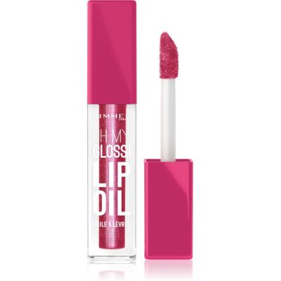 Rimmel Oh My Gloss! Lip Oil ulei pentru buze cu efect de hidratare culoare 007 Fuschia Punch 4.5 ml Rimmel Oh My Gloss! Lip Oil ulei pentru buze cu efect de hidratare culoare 007 Fuschia Punch 4.5 ml