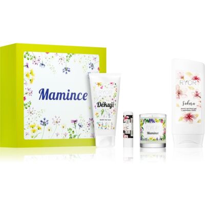 Set Cadou RYOR For Mom - Balsam de buze, gel de duș, cremă de mâini, lumânare Set Cadou RYOR For Mom - Balsam de buze, gel de duș, cremă de mâini, lumânare