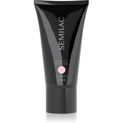 Semilac Elastic Acrylgel gel acrilic pentru unghii culoare Light Pink 30 g Semilac Elastic Acrylgel gel acrilic pentru unghii culoare Light Pink 30 g
