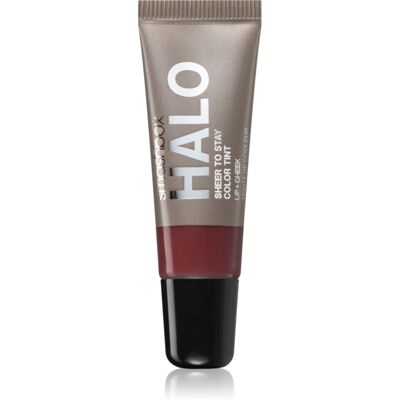 Smashbox Halo Sheer To Stay Color Tints blush lichid și luciu de buze culoare Pomegranate 10 ml Smashbox Halo Sheer To Stay Color Tints blush lichid și luciu de buze culoare Pomegranate 10 ml