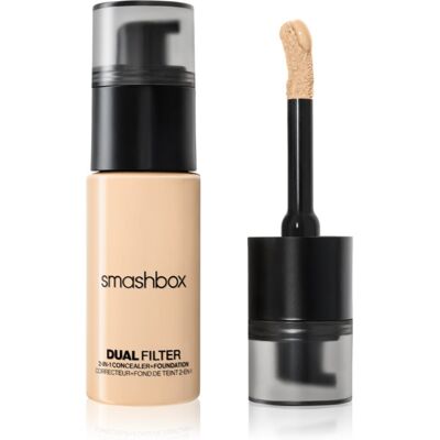 Smashbox DUAL-FILTER 2-in-1 Concealer + Foundation make-up si corector culoare Fair 3 Warm 23.6 ml Smashbox DUAL-FILTER 2-in-1 Concealer + Foundation make-up si corector culoare Fair 3 Warm 23.6 ml