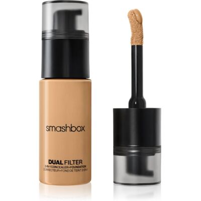 Smashbox DUAL-FILTER 2-in-1 Concealer + Foundation make-up si corector culoare Light Medium 13 Warm 23.6 ml Smashbox DUAL-FILTER 2-in-1 Concealer + Foundation make-up si corector culoare Light Medium 13 Warm 23.6 ml