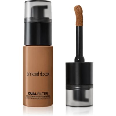 Smashbox DUAL-FILTER 2-in-1 Concealer + Foundation make-up si corector culoare Tan Dark 26 Neutral 23.6 ml Smashbox DUAL-FILTER 2-in-1 Concealer + Foundation make-up si corector culoare Tan Dark 26 Neutral 23.6 ml