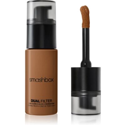 Smashbox DUAL-FILTER 2-in-1 Concealer + Foundation make-up si corector culoare Tan Dark 27 Warm 23.6 ml Smashbox DUAL-FILTER 2-in-1 Concealer + Foundation make-up si corector culoare Tan Dark 27 Warm 23.6 ml