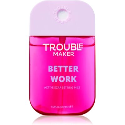 Trouble Maker Better Work fixator make-up pentru pielea problematica 45 ml Trouble Maker Better Work fixator make-up pentru pielea problematica 45 ml