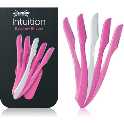 Wilkinson Sword Intuition Eyebrow Shaper brici pentru sprâncene 5 buc Wilkinson Sword Intuition Eyebrow Shaper brici pentru sprâncene 5 buc