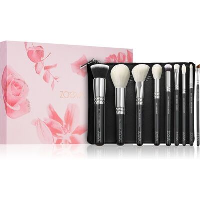 ZOEVA The Complete Brush Set set de pensule cu geantă 1 buc ZOEVA The Complete Brush Set set de pensule cu geantă 1 buc