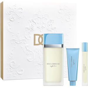 Dolce&Gabbana Light Blue EDT Trio Gift Set set cadou pentru femei Dolce&Gabbana Light Blue EDT Trio Gift Set set cadou pentru femei