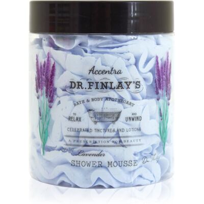 Accentra Dr. Finlay´s Shower Mousse spumă pentru duș cu parfum Lavender 200 g Accentra Dr. Finlay´s Shower Mousse spumă pentru duș cu parfum Lavender 200 g