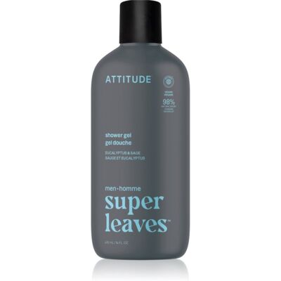 Attitude Super Leaves Men Shower Gel gel de duș pentru barbati Eucalyptus & Sage 415 ml Attitude Super Leaves Men Shower Gel gel de duș pentru barbati Eucalyptus & Sage 415 ml