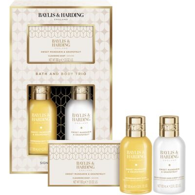 Baylis & Harding Sweet Mandarin & Grapefruit set cadou pentru maini si corp Baylis & Harding Sweet Mandarin & Grapefruit set cadou pentru maini si corp