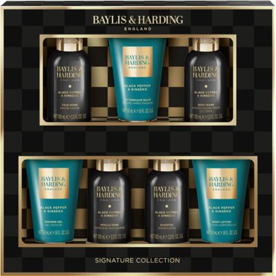 Baylis & Harding Black Pepper & Ginseng set cadou pentru barbati Baylis & Harding Black Pepper & Ginseng set cadou pentru barbati