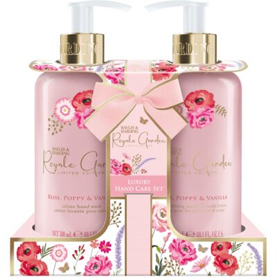 Baylis & Harding Royale Garden Rose, Poppy & Vanilla set cadou de maini Baylis & Harding Royale Garden Rose, Poppy & Vanilla set cadou de maini