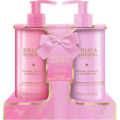 Baylis & Harding Jojoba, Vanilla & Almond Oil set cadou de maini Baylis & Harding Jojoba, Vanilla & Almond Oil set cadou de maini