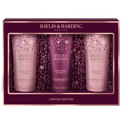 Baylis & Harding Wild Cherry & Vanilla set cadou de maini Baylis & Harding Wild Cherry & Vanilla set cadou de maini