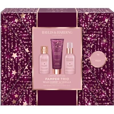 Baylis & Harding Wild Cherry & Vanilla set cadou pentru femei Baylis & Harding Wild Cherry & Vanilla set cadou pentru femei