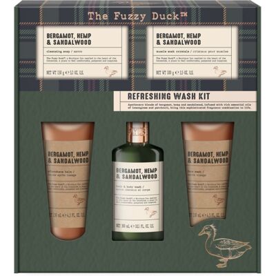 Baylis & Harding The Fuzzy Duck Bergamot, Hemp & Sandalwood set cadou pentru barbati Baylis & Harding The Fuzzy Duck Bergamot, Hemp & Sandalwood set cadou pentru barbati